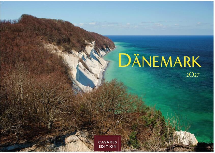 Dänemark Kalender 2027 - Wandkalender | Fotokalender Nordeuropa 35x50cm Grosses Format - Inspirierende Fotos von Dänemarks unberührter Natur Küsten Inseln und Wäldern