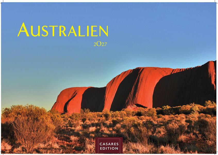 Australien Kalender 2027 - Wandkalender | Fotokalender Ozeanien 24x35cm - 12 atemberaubende Landschaften aus Down Under perfekt als Geschenk & Wanddeko