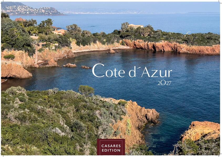 Cote dÁzur Kalender 2027 - Wandkalender | Fotokalender Frankreich 50x35cm - Atemberaubende Bilder der Côte d'Azur Nizza Cannesunberührte Natur der französische Riviera