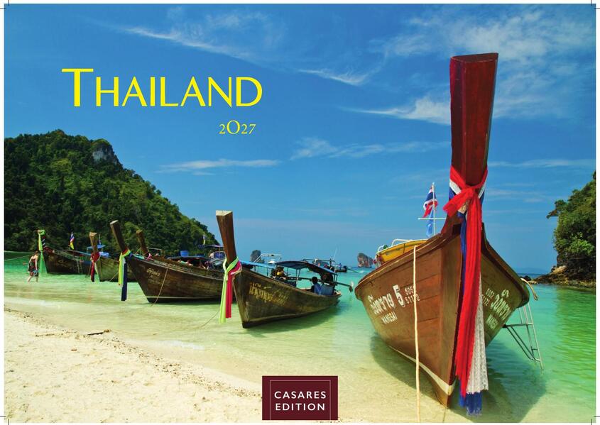 Thailand Kalender 2027 - Wandkalender | Fotokalender Asien 35x50cm Grosses Format - Hochwertiger für 2027 - von der beeindruckenden Schönheit des Landes Perfekt für Thailand-Liebhaber