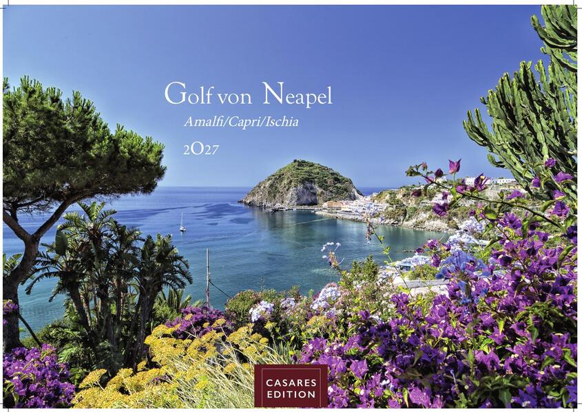 Golf von Neapel Kalender 2027 - Wandkalender | Fotokalender Italien 35x50 cm - . mit Capri Ischia & Amalfi Küste