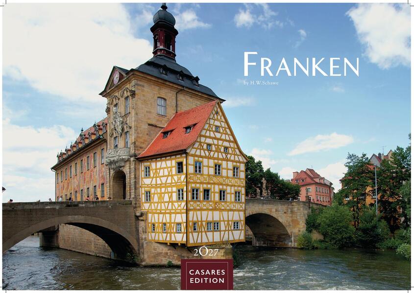 Franken Kalender 2027 - Wandkalender | Fotokalender Deutschland 50x35cm - faszinierende Landschaften historische Orte und Natur