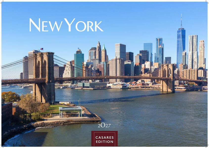 New York Kalender 2027 - Wandkalender | Fotokalender Nordamerika 24x35cm - Faszinierende Ansichten der Stadt die niemals schläft als Geschenk oder Blickfang