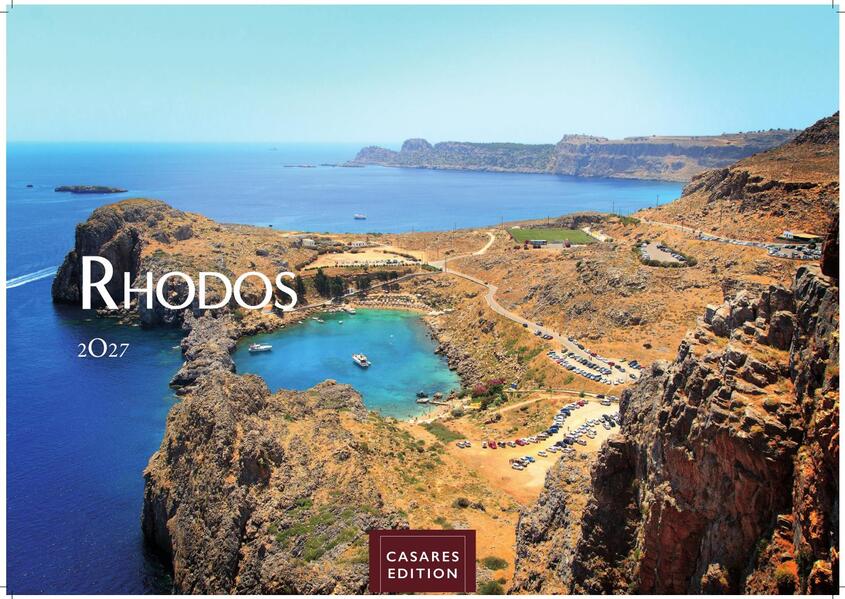 Rhodos Kalender 2027 - Wandkalender | Fotokalender Griechenland 35x50cm Großformat Premium Qualität Urlaub Ferien Reise & Lifestyle - Perfekt für Rodos Fans & Reisebegeisterte.