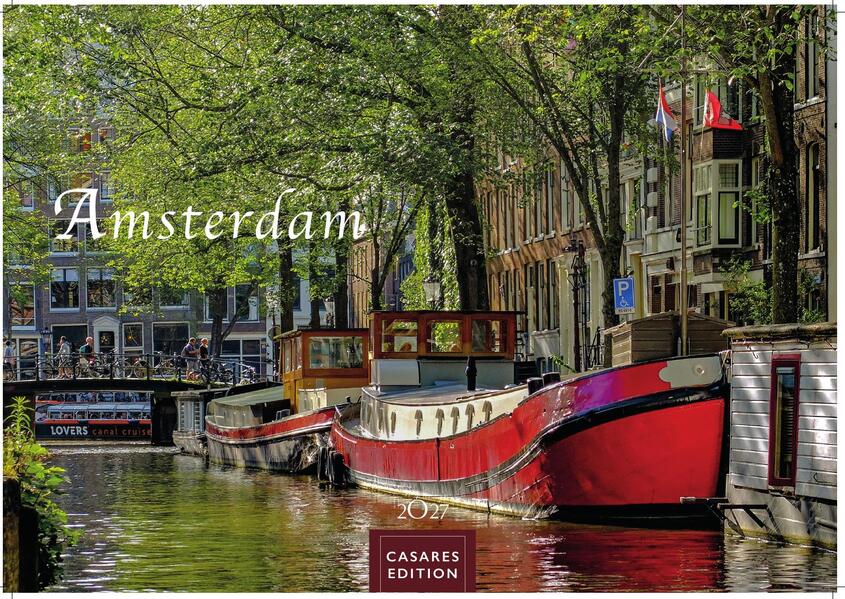 Amsterdam Kalender 2027 - Wandkalender | Fotokalender |Niederlande |Mitteleuropa 24x35cm - Atemberaubende Fotos von Amsterdams Sehenswürdigkeiten Kanälen und kulturellen Highlights.
