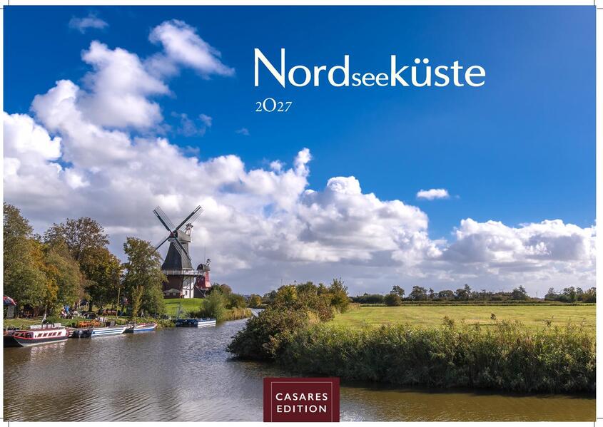 Nordseeküste Kalender 2027 - Wandkalender | Fotokalender Deutschland 35x24cm | in 12 eindrucksvollen Bildern - Natur Gezeiten Strand und weite Horizonte