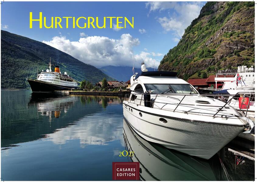 Hurtigruten Kalender 2027 - Wandkalender | Fotokalender Nordeuropa 24x35cm - Atemberaubende Natur- und Meereswelten Abenteuer & Naturerlebnis - Perfektes Geschenk