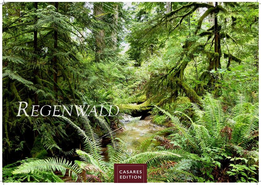 Regenwald Kalender 2027 - Wandkalender | Fotokalender Naturkalender 24x35cm | Wunderschöne Fotos tropischer Wälder und Landschaften