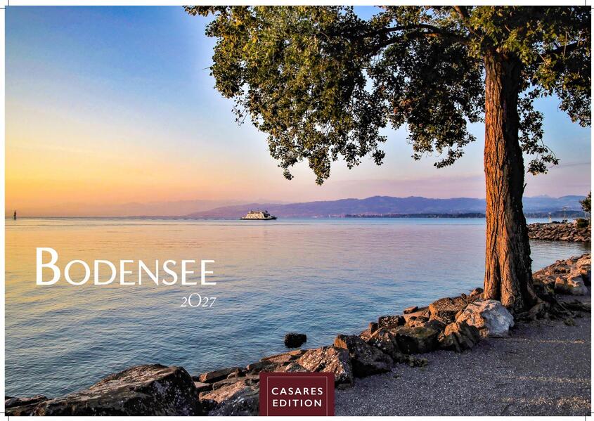 Bodensee Kalender 2027 - Wandkalender | Fotokalender Deutschland 35x50cm -mit stimmungsvollen Landschaftsmotiven rund um See Ufer Berge und malerische Orte