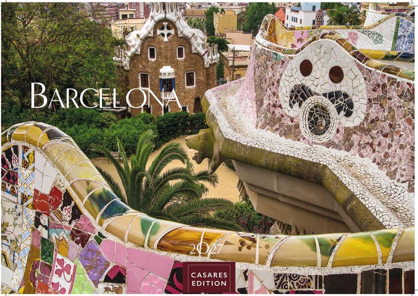 Barcelona Kalender 2027 - Wandkalender | Fotokalender Spanien 24x35 cm - Foto. mit den schönsten Motiven Sehenswürdigkeiten & Inspirationen'