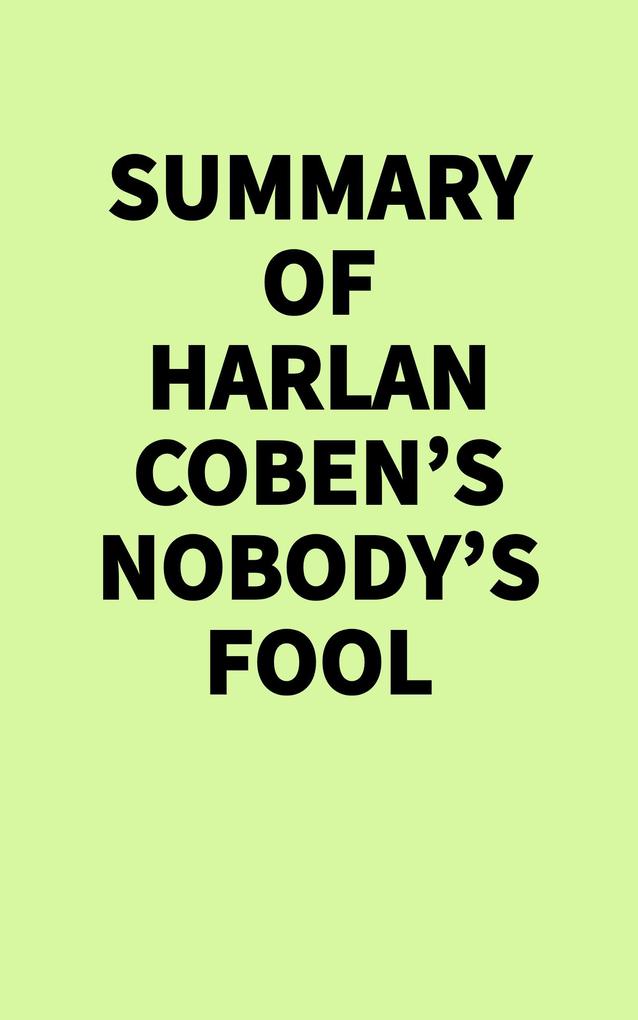 Summary of Harlan Coben's Nobody's Fool