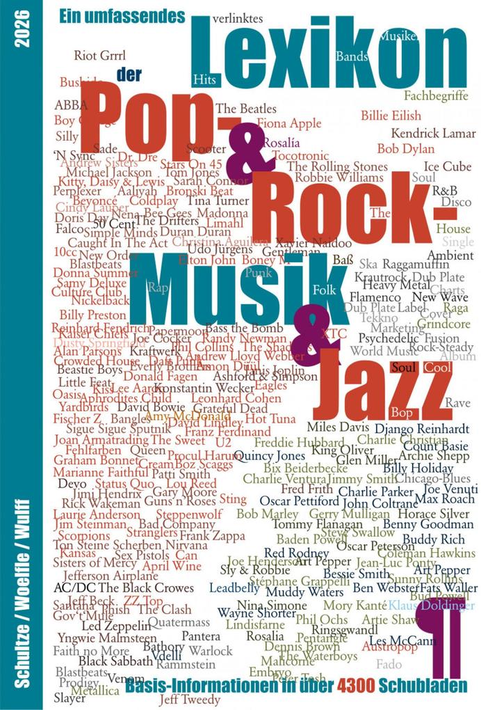Ein umfassendes Lexikon der Pop- Rock- und Jazz-Musik