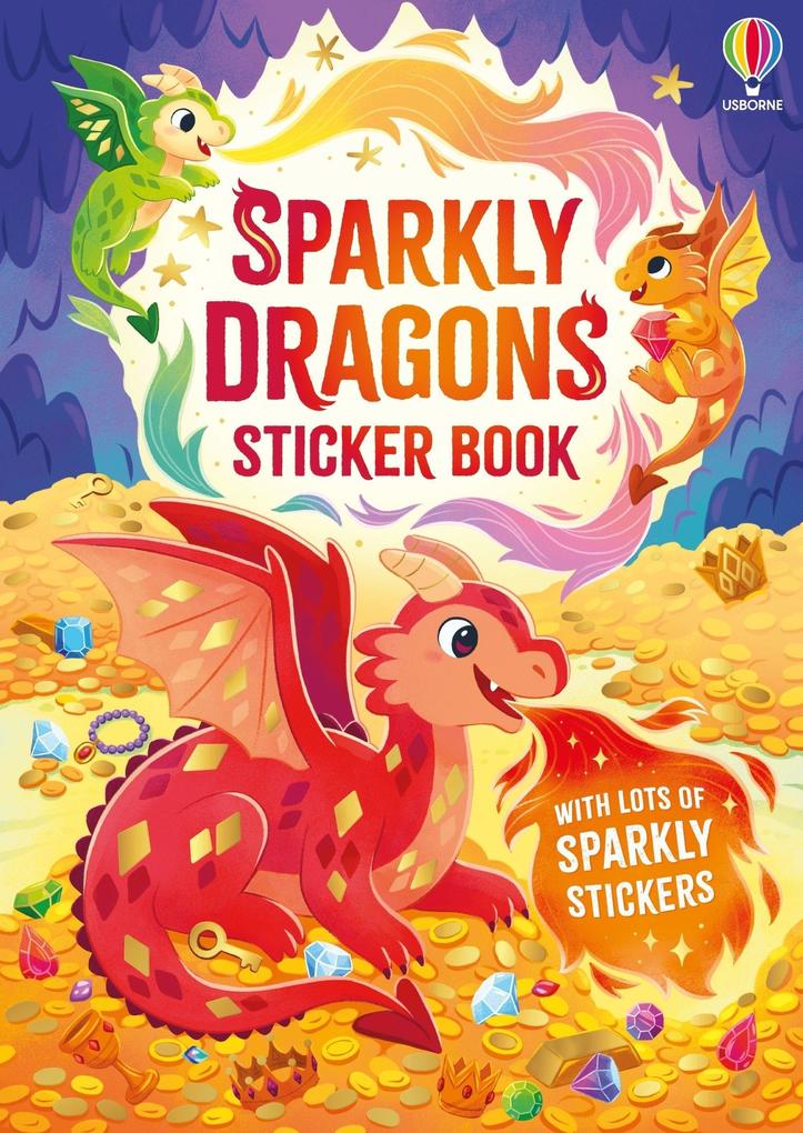 Sparkly Dragons Sticker Book