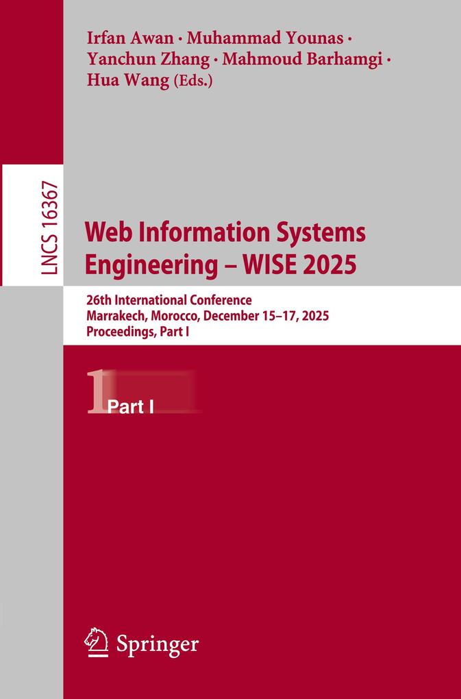 Web Information Systems Engineering - WISE 2025
