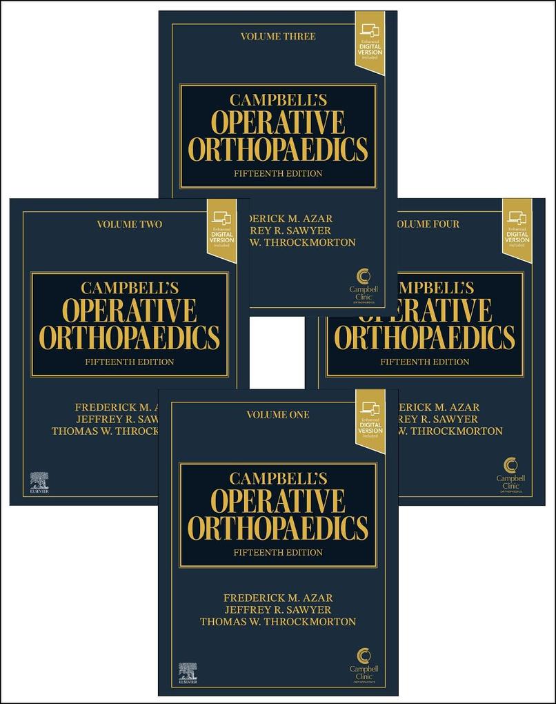 Campbell's Operative Orthopaedics 4-Volume Set