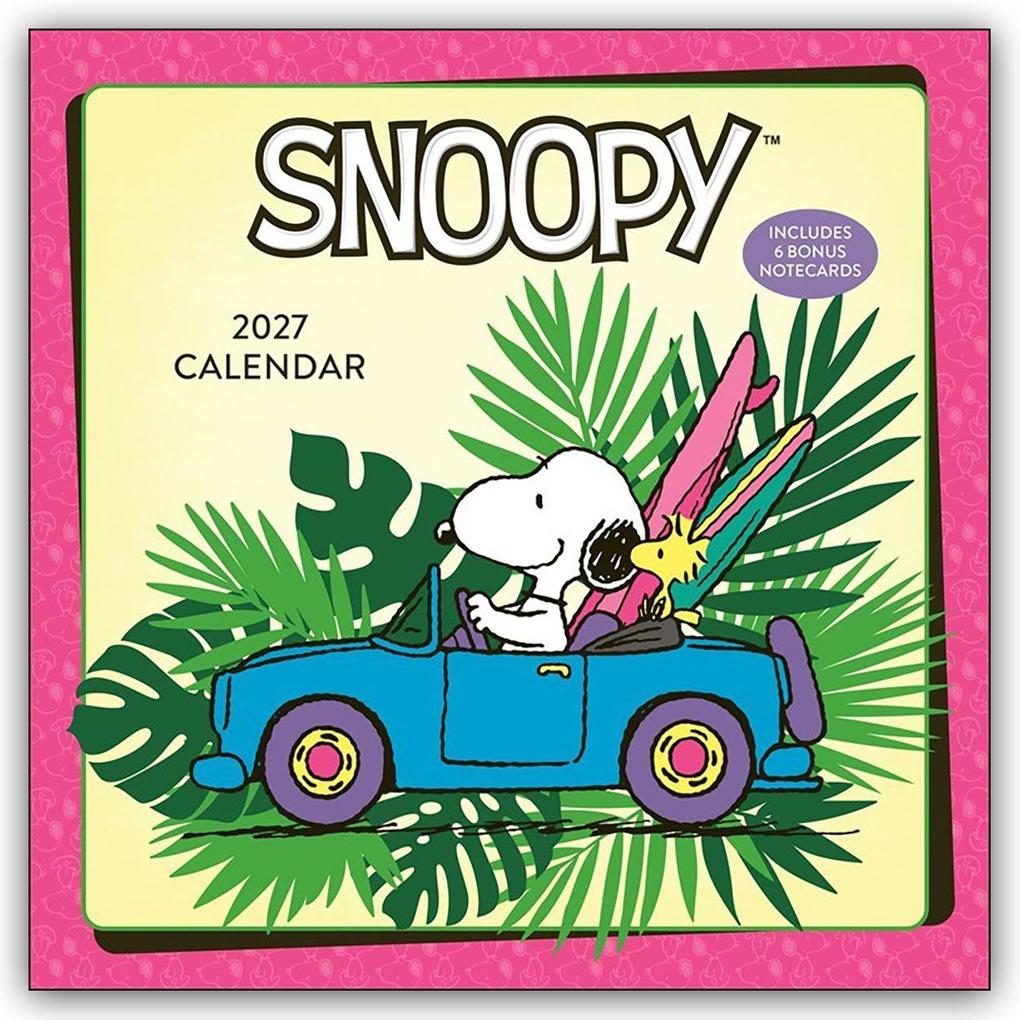 Snoopy 2027 - Wandkalender