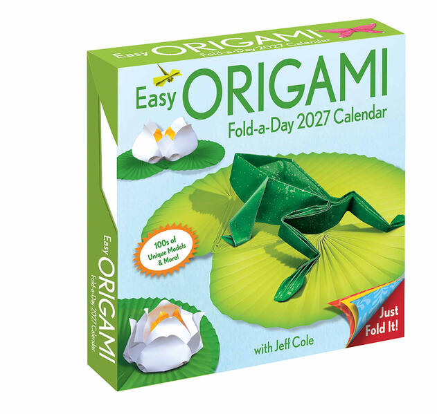 Easy Origami Fold-a-Day - Origami-Faltvorlage für jeden Tag 2027