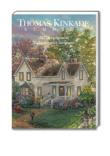 Thomas Kinkade: Engagement Calendar with Scripture 2027