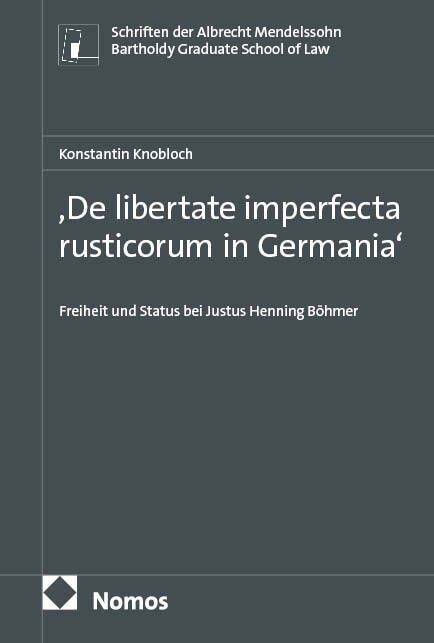 De libertate imperfecta rusticorum in Germania'