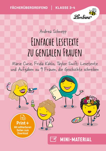 Einfache Lesetexte zu genialen Frauen
