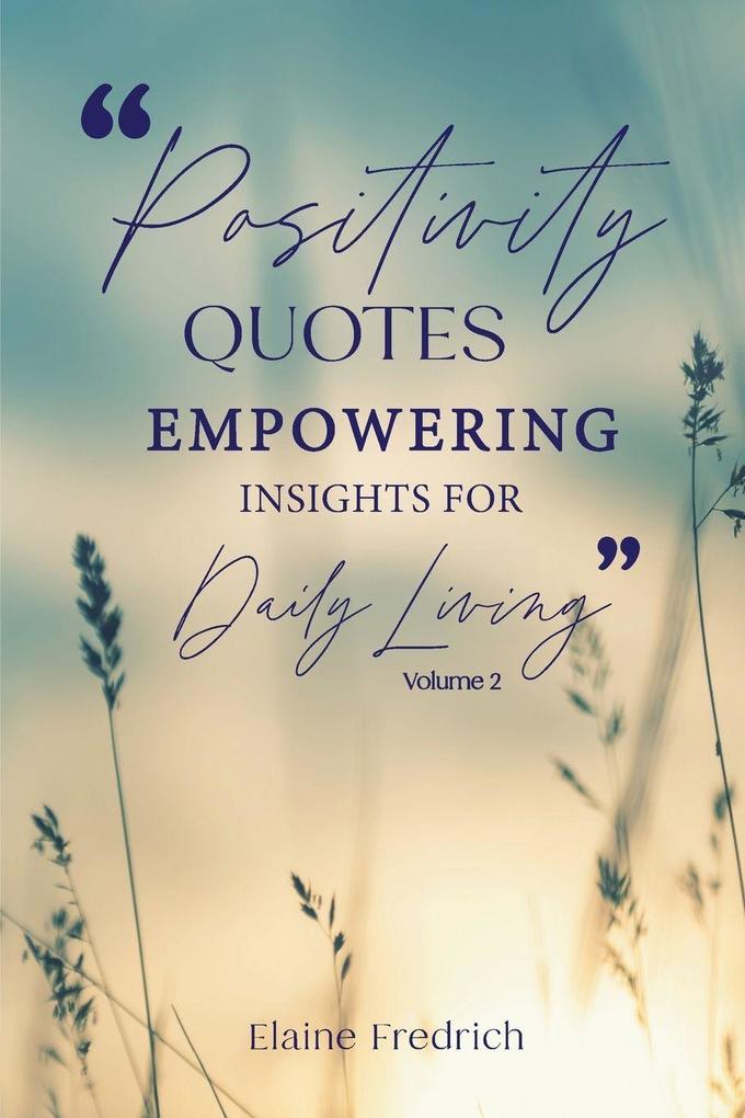 Positivity Quotes
