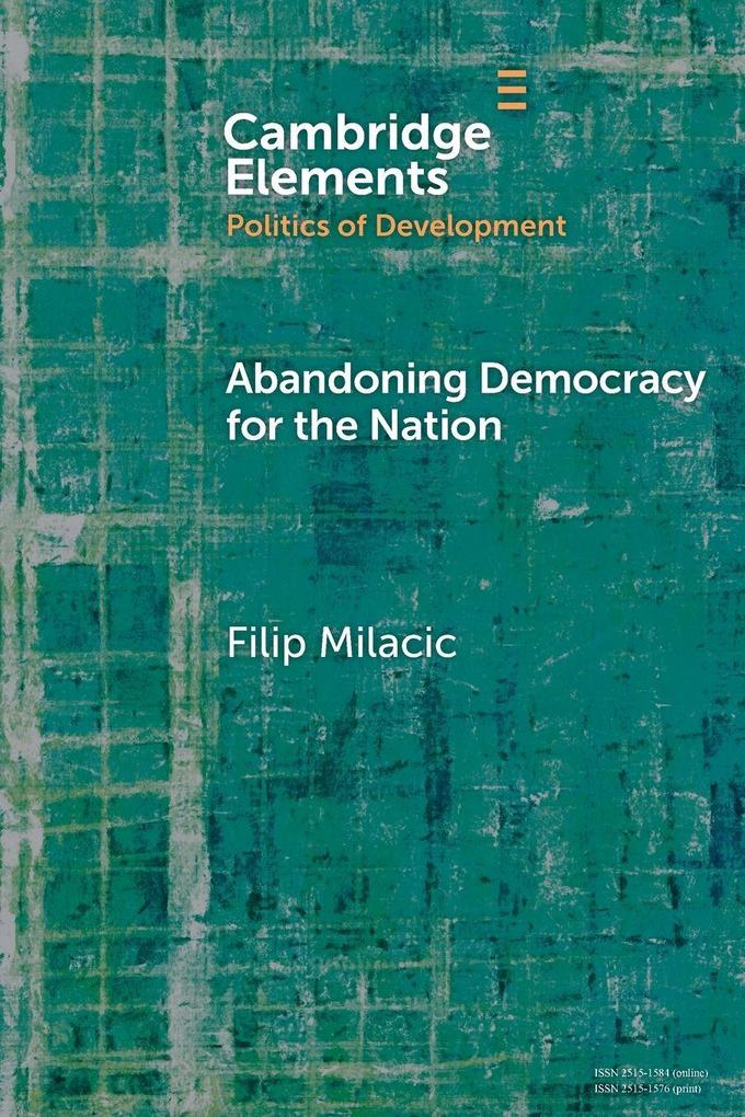 Abandoning Democracy for the Nation