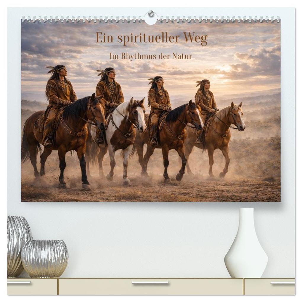 Ein spiritueller Weg. Im Rhythmus der Natur (hochwertiger Premium Wandkalender 2027 DIN A2 quer) Kunstdruck in Hochglanz