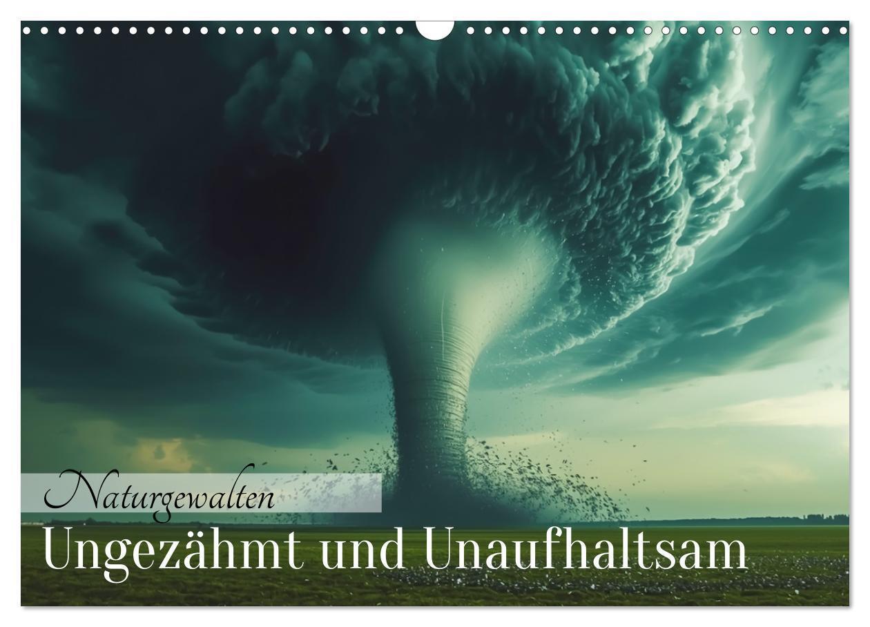Naturgewalten - Ungezähmt und Unaufhaltsam (Wandkalender 2027 DIN A3 quer) CALVENDO Monatskalender
