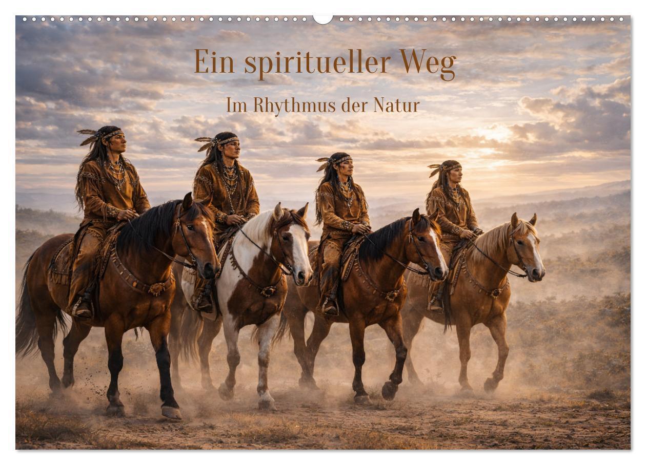 Ein spiritueller Weg. Im Rhythmus der Natur (Wandkalender 2027 DIN A2 quer) CALVENDO Monatskalender