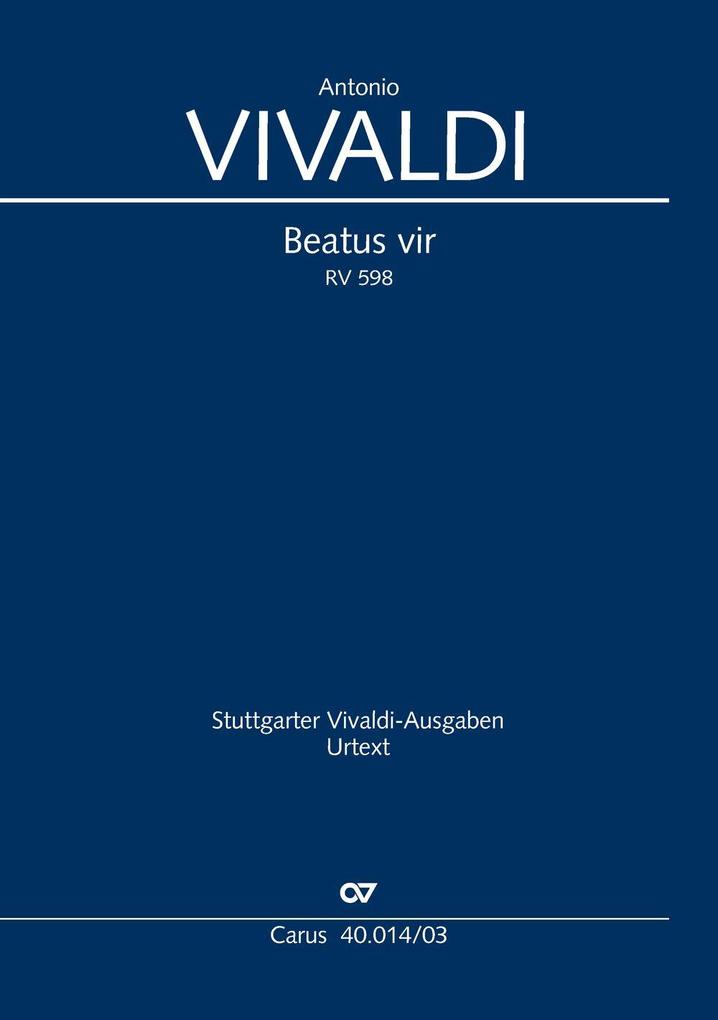 Beatus vir (Klavierauszug)
