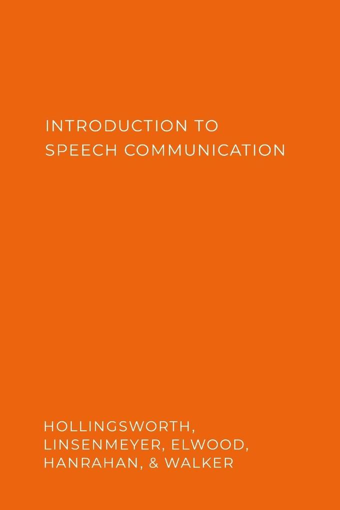 Introduction to Speech Communication