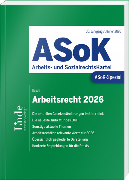 ASoK-Spezial Arbeitsrecht 2026