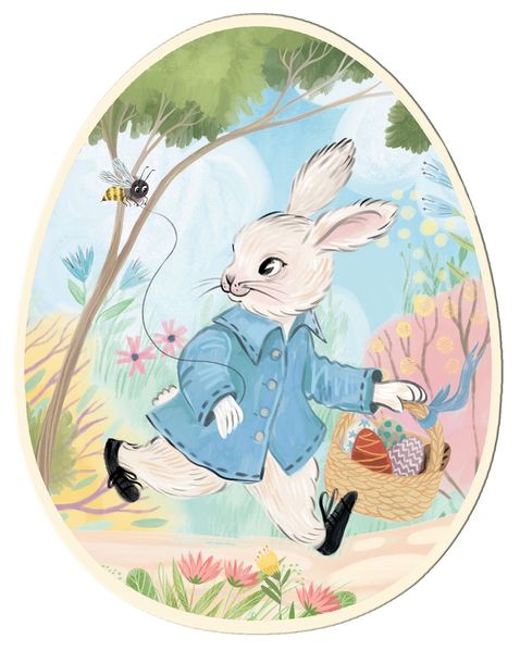 Ei-Puzzle Osterhase