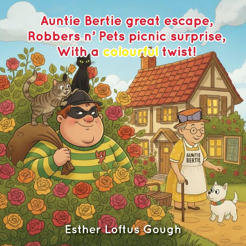 Auntie Bertie Great Escape Robbers n' Pets Picnic Surprise With a Colourful Twist!