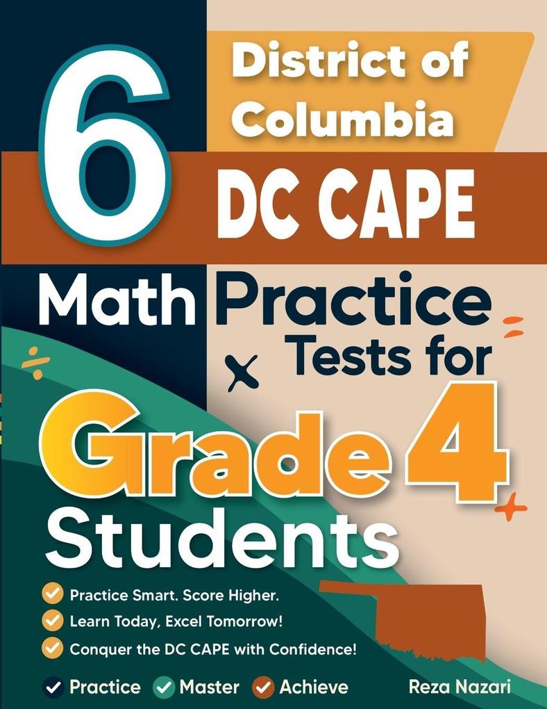 6 District of Columbia DC CAPE Grade 4 Math Practice Tests