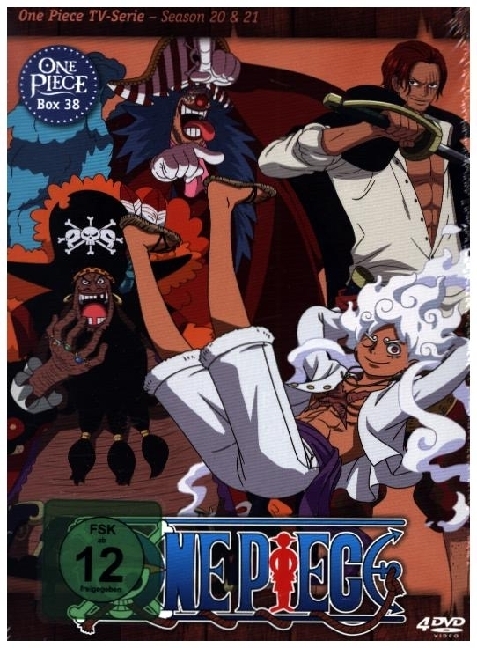 One Piece - TV-Serie - Box 38 (Episoden 1.076 - 1.100) [4 DVDs]
