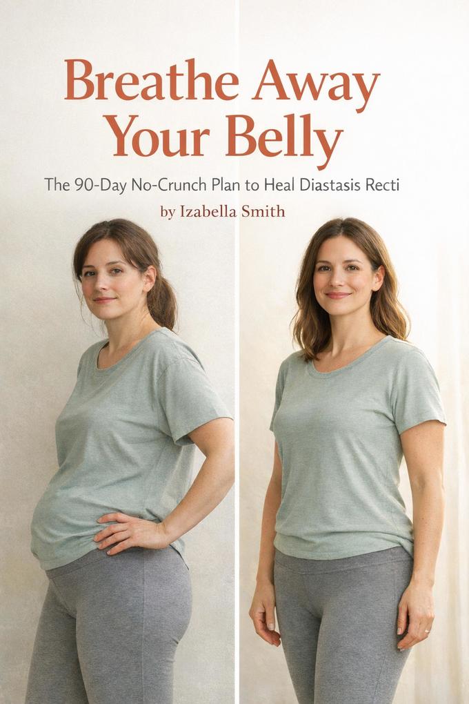 Breathe Away Your Belly: The 90-Day No-Crunch Plan to Heal Diastasis Recti Stop Leaks and Reclaim Your Core Without Surgery or the Gym