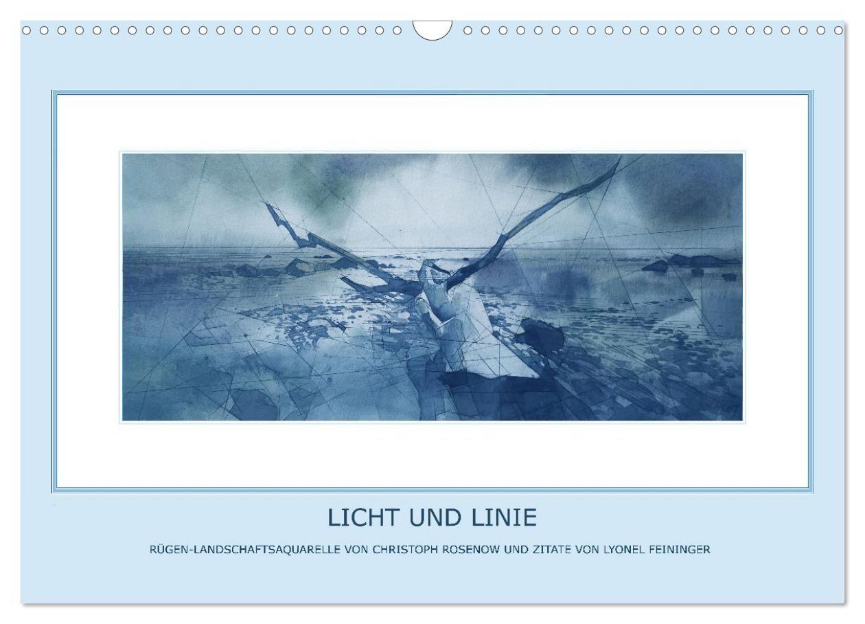 Licht und Linie (Wandkalender 2027 DIN A3 quer) CALVENDO Monatskalender