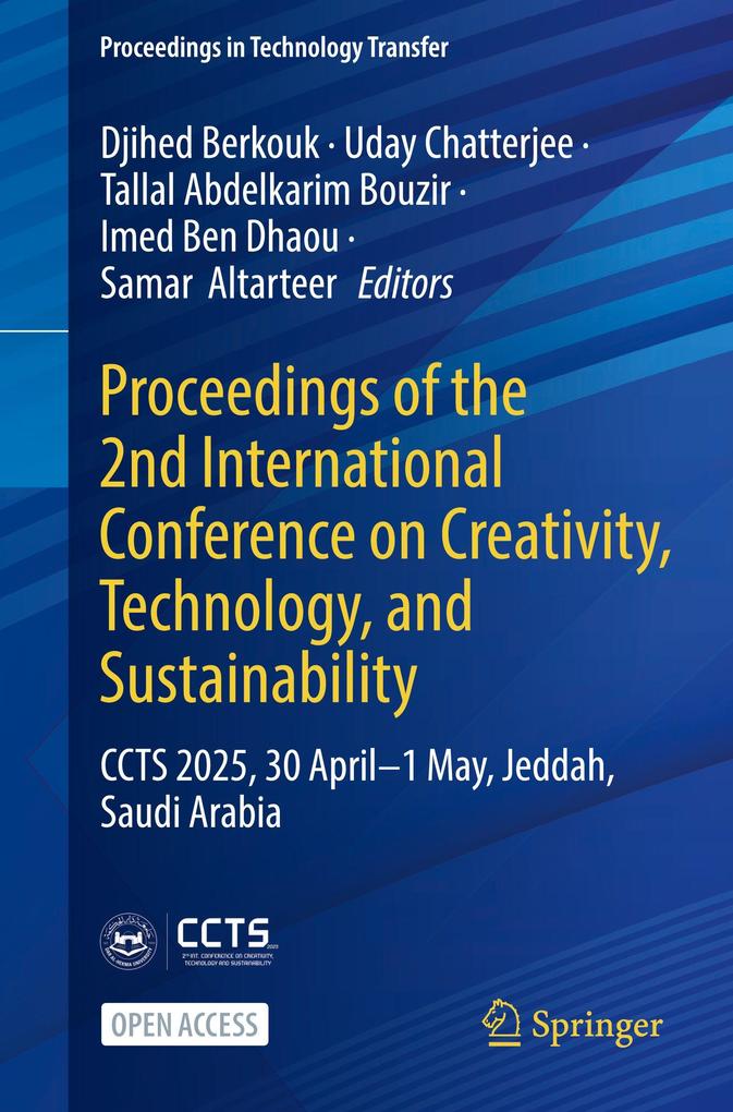 Proceedings of the 2nd International Conference on Creativity Technology and Sustainability