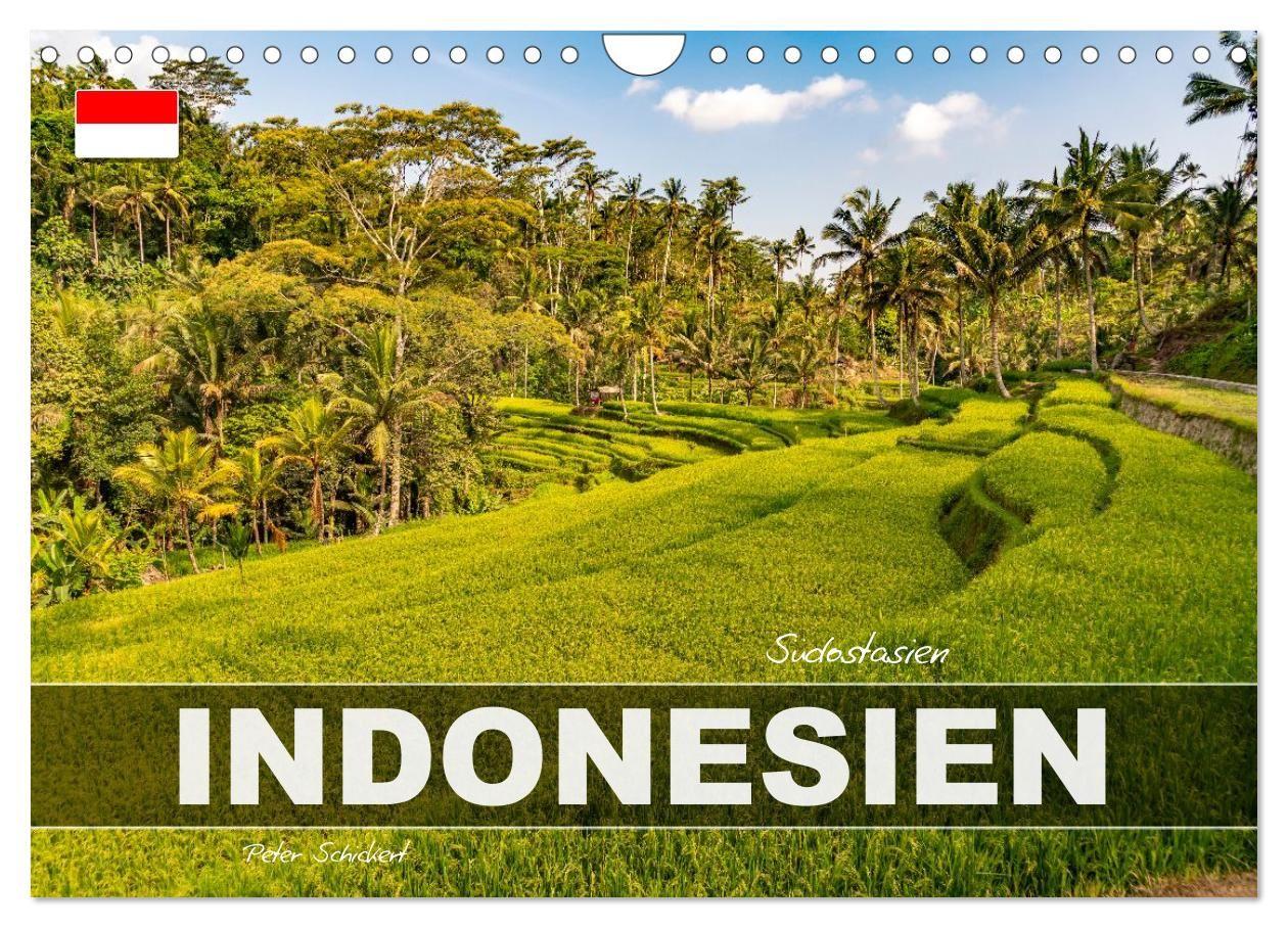 Südostasien - Indonesien (Wandkalender 2027 DIN A4 quer) CALVENDO Monatskalender
