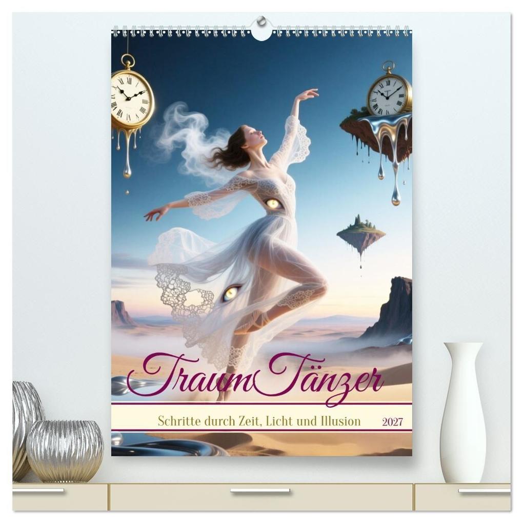TraumTänzer - Schritte durch Zeit Licht und Illusion (hochwertiger Premium Wandkalender 2027 DIN A2 hoch) Kunstdruck in Hochglanz