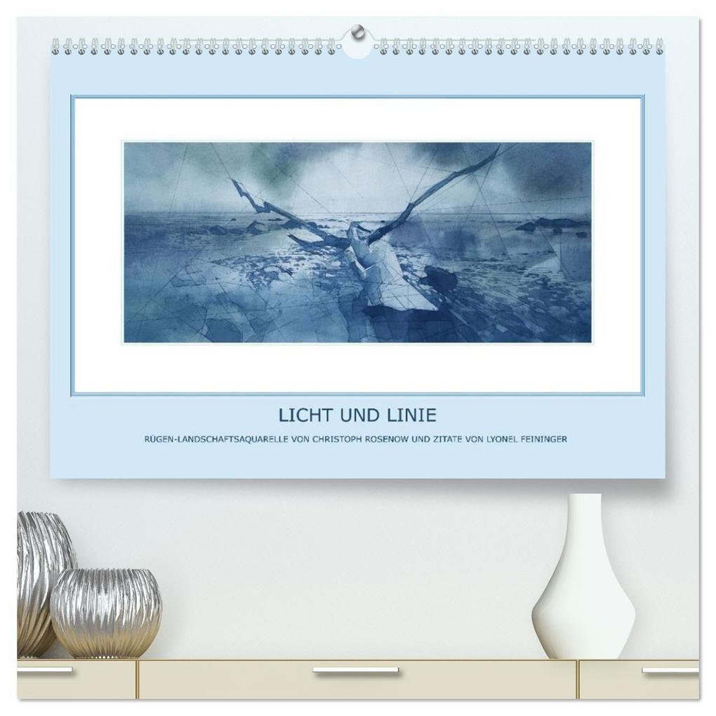 Licht und Linie (hochwertiger Premium Wandkalender 2027 DIN A2 quer) Kunstdruck in Hochglanz