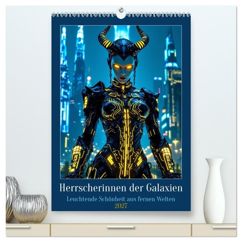 Herrscherinnen der Galaxien (hochwertiger Premium Wandkalender 2027 DIN A2 hoch) Kunstdruck in Hochglanz