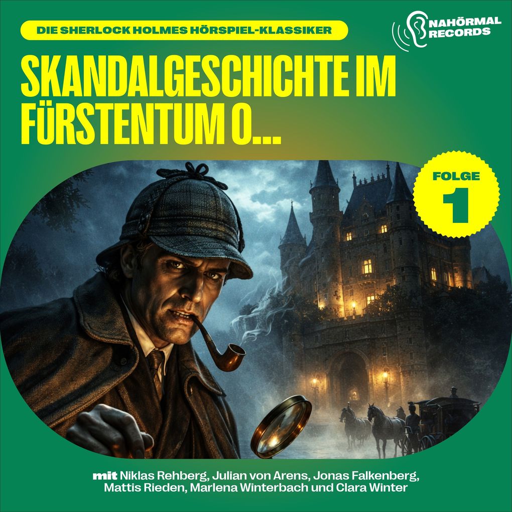 Skandalgeschichte im Fürstentum O... (Die Sherlock Holmes Hörspiel-Klassiker Folge 1)