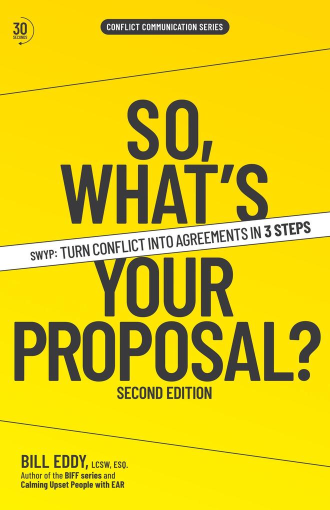 So What's Your Proposal?