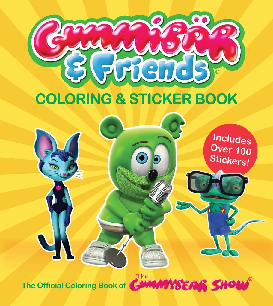 Gummibär & Friends Coloring & Sticker Book
