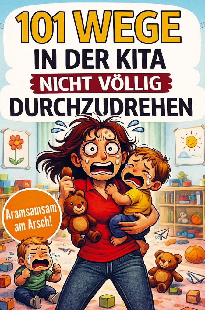 101 Wege in der Kita nicht völlig durchzudrehen - Das ultimative Anti-Stress-Mitmachbuch für Erzieherinnen zwischen Bastelkleber Bauklotzkrieg & Beru