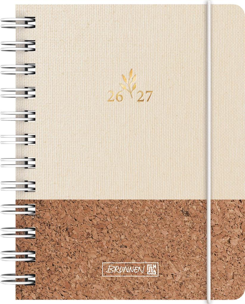 Schülerkalender 2026/2027 'Naturality' | A6 Textil