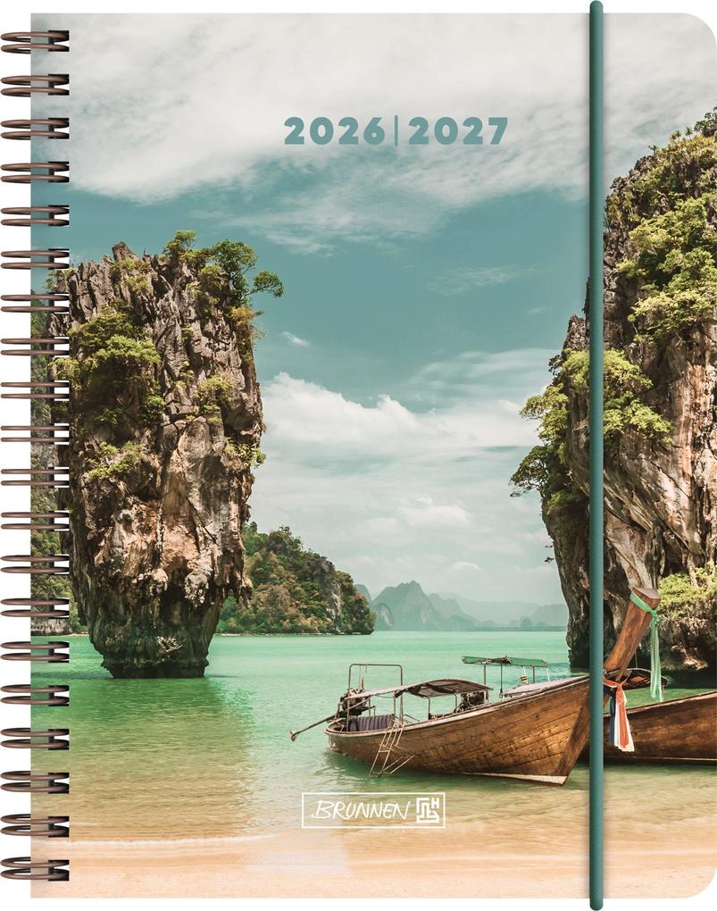 Schülerkalender 2026/2027 'Tropical' | A6 Kunststoff