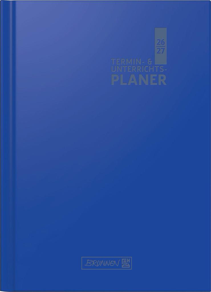 Termin- & Unterrichtsplaner 2026/2027 | A4 Kunststoff blau